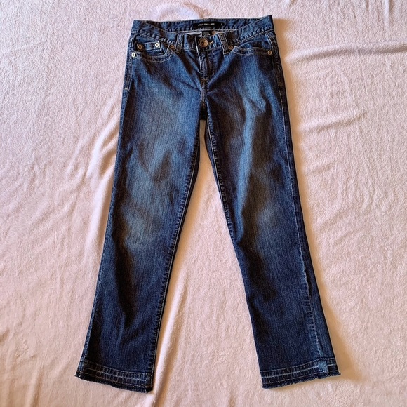 Calvin Klein Jeans Mid Rise Dark Blue Women’s Size 4 Clearance - Picture 4 of 10